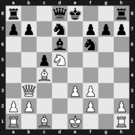 1960 Nimzowitsch Memorial – Round ? – Golz, Werner – 1-0 – Enevoldsen, Jens – G21