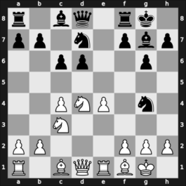 1960 Nimzowitsch Memorial – Round ? – Holm, Sejer – 1-0 – Larsen, Bent Ravn – G31