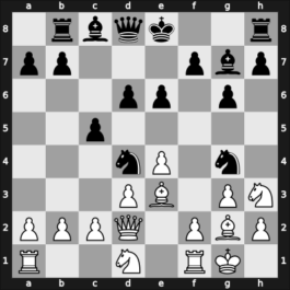 1960 Nimzowitsch Memorial – Round ? – Orbaan, Constant – 0-1 – Geller, Efim P – G38