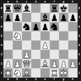 1960 Nimzowitsch Memorial – Round ? – Enevoldsen, Jens – 1/2-1/2 – Andersen, Borge – G41