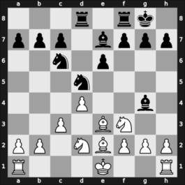 1960 Nimzowitsch Memorial – Round ? – Orbaan, Constant – 0-1 – Larsen, Bent Ravn – G43