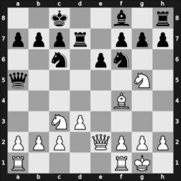 1960 Nimzowitsch Memorial – Round ? – Barendregt, Johan – 0-1 – Larsen, Bent Ravn – G19