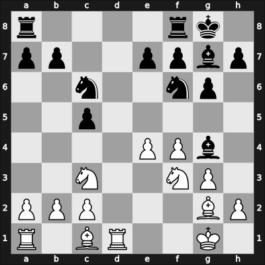 1960 Nimzowitsch Memorial – Round ? – Kolvig, Bent – 1/2-1/2 – Barendregt, Johan – G20