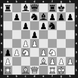 1960 Nimzowitsch Memorial – Round ? – Nielsen, Poul Erik – 0-1 – Larsen, Bent Ravn – G21