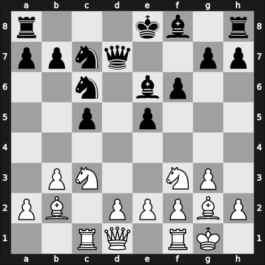 1960 OWL Ch – Round 8 – Juergens Norbert – 1/2-1/2 – Oestreich, Reinhard – G15