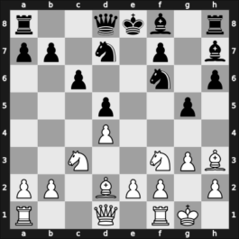 1960 OWL Ch – Round 9 – Fuchs, Werner – 0-1 – Speer, Albrecht – G17