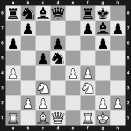 1960 Olympiad final A – Round 1 – De Prins, Emma – 1-0 – Malich, Burkhard, Dr. – G1
