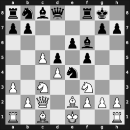 1960 Olympiad final A – Round 2 – Kolarov, Atanas S. – 1/2-1/2 – Lengyel, Levente – G5