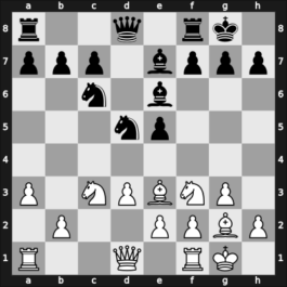 1960 Olympiad final A – Round 6 – Kozma, Julius – 1/2-1/2 – Milev, Zdravko – G12