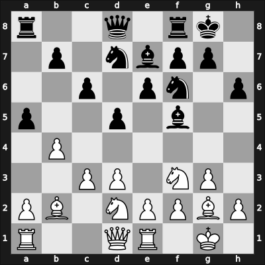 1960 Olympiad final A – Round 11 – Langeweg, Kick – 0-1 – Pfeiffer, Gerhard – G22