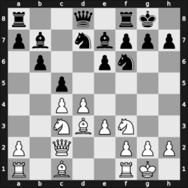 1960 Olympiad final B – Round 6 – Blom, Kaj – 1/2-1/2 – Lindblom, Per – G11