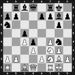 1960 Olympiad final B – Round 6 – Kolvig, Bent – 0-1 – Johannessen, Svein – G12
