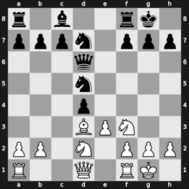 1960 Olympiad final B – Round 7 – Gudmundsson, Arinbjorn – 1/2-1/2 – Plater, Kazimierz – G14