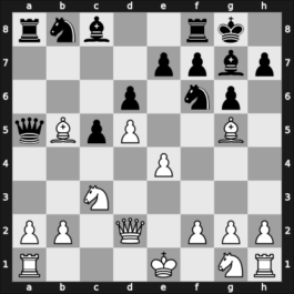 1960 Olympiad final B – Round 11 – Kolvig, Bent – 1/2-1/2 – Rodriguez Gonzales, Jesus – G18