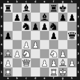1960 Olympiad final C – Round 1 – Reilly, Brian – 1/2-1/2 – Camilleri, Henry – G1