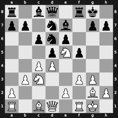 1960 Olympiad final C – Round 2 – Naranja, Renato – 1/2-1/2 – Myagmarsuren, Lkhamsuren – G3