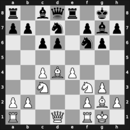 1960 Olympiad final C – Round 6 – Rocha, Antonio – 1/2-1/2 – Badamgarav, G. – G10