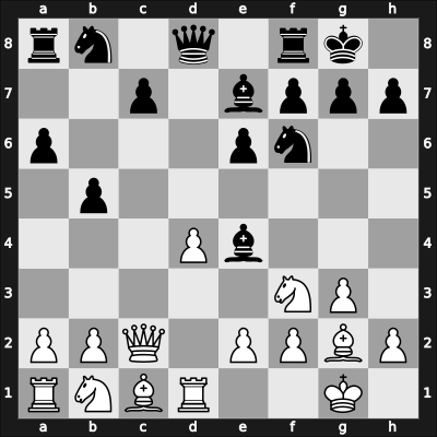 1960 Olympiad final C – Round 11 – Reilly, Brian – 0-1 – Borja, Meliton – G19