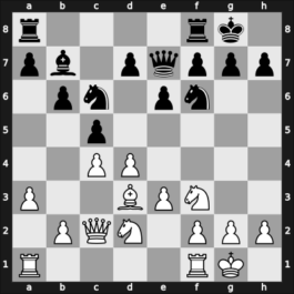 1960 Olympiad prel I – Round 1 – Kraidman, Yair – 0-1 – Tan Hoang Liong – G3