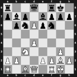1960 Olympiad prel I – Round 4 – Bergraser, Volf – 1-0 – Bachtiar, Arovah – G11