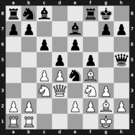 1960 Olympiad prel I – Round 5 – Milev, Zdravko – 1-0 – Linais, Laurent – G14