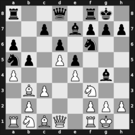 1960 Olympiad prel I – Round 7 – Padevsky, Nikola – 1/2-1/2 – Fenech Farrugia, Joseph – G21