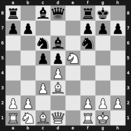 1960 Olympiad prel I – Round 8 – Minev, Nikolay N – 1/2-1/2 – Persitz, Raaphi – G22