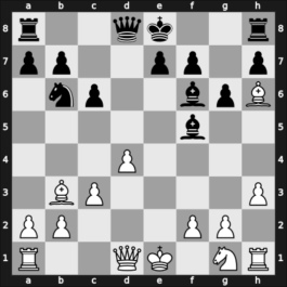 1960 Olympiad prel II – Round 2 – Kostjoerin, Anatole – 1-0 – Campomanes, Florencio – G2