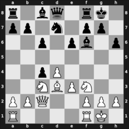 1960 Olympiad prel II – Round 3 – Campomanes, Florencio – 1/2-1/2 – Aaron, Manuel – G3