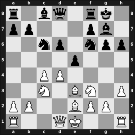 1960 Olympiad prel II – Round 4 – Kramer, Haije – 1/2-1/2 – Doda, Zbigniew – G8