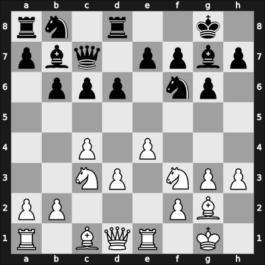 1960 Olympiad prel II – Round 8 – Janetschek, Karl – 1/2-1/2 – Palmiotto, Fiorentino – G13