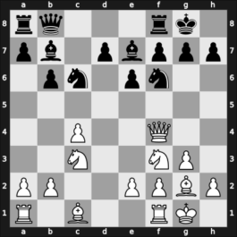 1960 Olympiad prel III – Round 6 – Clarke, Peter H – 1/2-1/2 – Gudmundsson, Arinbjorn – G44
