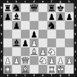 1960 Olympiad prel III – Round 7 – Kchouk, Bechir – 0-1 – Haygarth, Michael J – G47