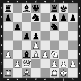 1960 Olympiad prel III – Round 8 – Kozma, Julius – 1-0 – Ben Cheikh, Brahim – G58