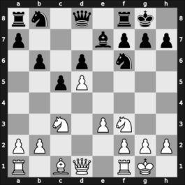 1960 Olympiad prel IV – Round 1 – Darga, Klaus – 1/2-1/2 – Ader Hausman, Walter – G1