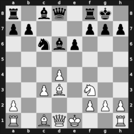 1960 Paignton Premier 10th – Round 4 – Harris, Peter A – 1/2-1/2 – Kottnauer, Cenek – G16