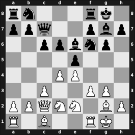 1960 Poland Ch – Round 1 – Tarnowski, Alfred – 0-1 – Bednarski, Jacek – G12