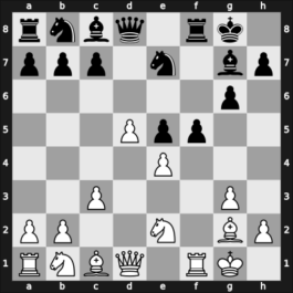 1960 Poland Ch – Round 1 – Bednarski, Jacek B – 1/2-1/2 – Balcerowski, Witold – G19