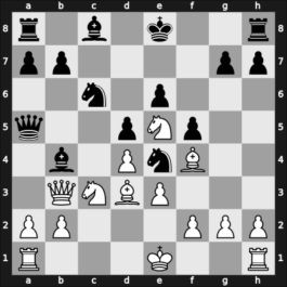 1960 Poland Ch – Round 2 – Podolsky, Horst – 1/2-1/2 – Tarnowski, Alfred – G8