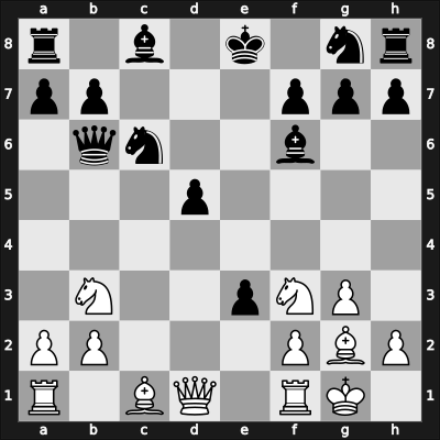 1960 Poland Ch – Round 2 – Gawlikowski, Stanislaw – 1/2-1/2 – Mannke, Manfred – G9