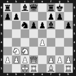 1960 Poland Ch – Round 3 – Bednarski, Jacek B – 1/2-1/2 – Filipowicz, Andrzej – G12