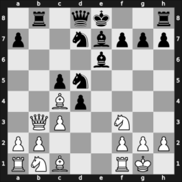 1960 Poland Ch – Round 4 – Bednarski, Jacek B – 0-1 – Lubienski, Tadeusz – G17