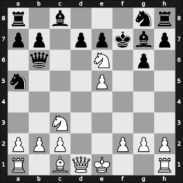 1960 Poland Ch – Round 6 – Podolsky, Horst – 1-0 – Gromek, Jozef – G25