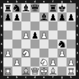 1960 Poland Ch – Round 7 – Gromek, Jozef – 1-0 – Pojedziniec, Wladyslaw – G26
