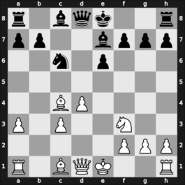 1960 Poland Ch – Round 8 – Doda, Zbigniew – 1/2-1/2 – Gromek, Jozef – G29