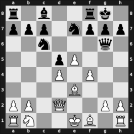 1960 Poland Ch – Round 8 – Filipowicz, Andrzej – 0-1 – Sliwa, Bogdan – G31