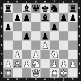 1960 Poland Ch – Round 9 – Witkowski, Stanislaw – 0-1 – Tarnowski, Alfred – G37