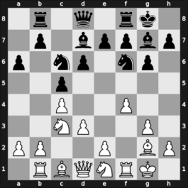 1960 Poland Ch – Round 12 – Balcerowski, Witold – 1/2-1/2 – Gromek, J. – G48