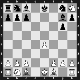 1960 San Francisco – Round 1 – Koltanowski, George – 1-0 – Cable, Gautier – G6
