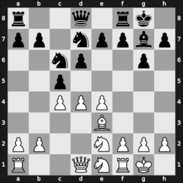 1960 Santa Fe – Round 1 – Klein, Juan Carlos – 0-1 – Taimanov, Mark E – G13